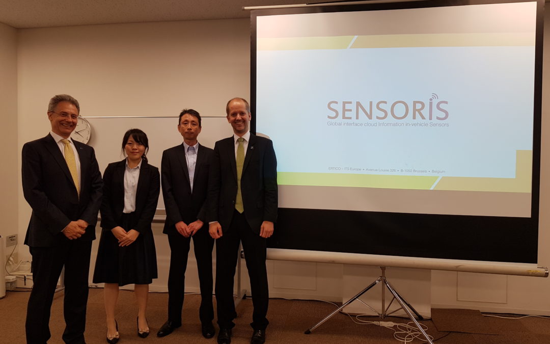 SENSORIS presented to ITS Japan members