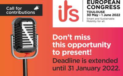 ITS European Congress 2022: Deadline for Call for Contributions extended