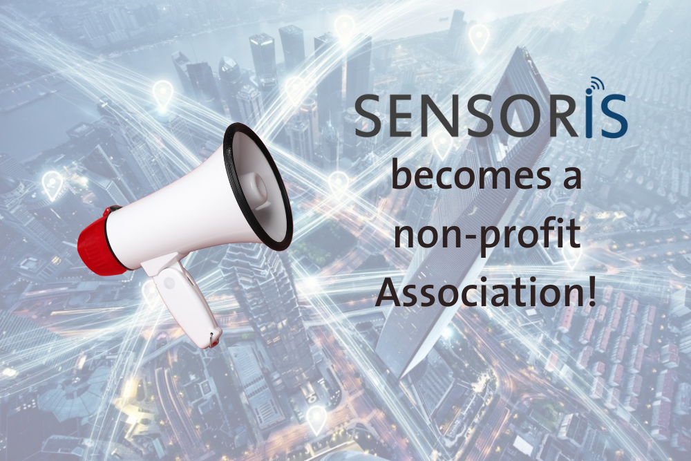SENSORIS Innovation Platform Achieves Non-Profit Association Status